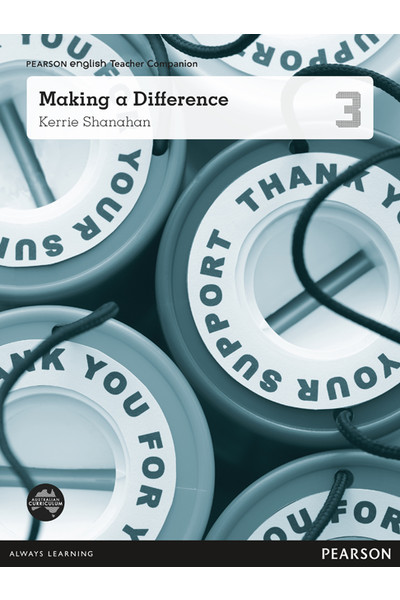 Pearson English Year 3: Making a Difference - Teacher Companion