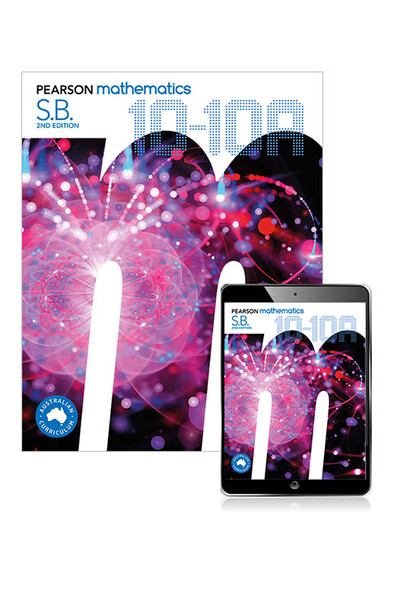 Pearson Mathematics 10-10A: Student Book + eBook (Print & Digital)