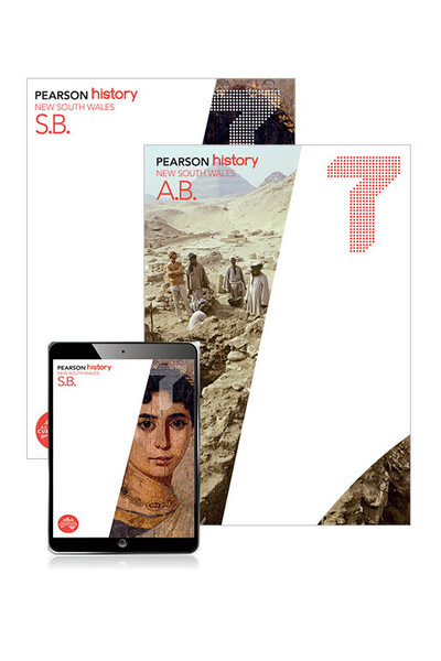 Pearson History NSW - Year 7: Combo Pack - Student Book, eBook and Homework Program (Print & Digital)