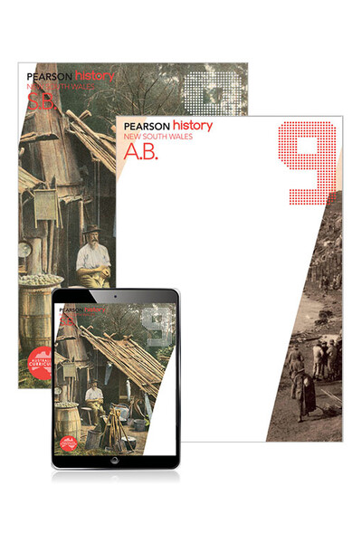 Pearson History NSW - Year 9: Combo Pack - Student Book, eBook and Homework Program (Print & Digital)
