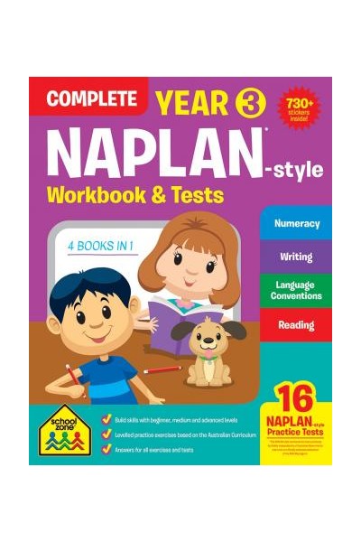 NAPLAN*-Style Year 3 Complete Workbook & Tests