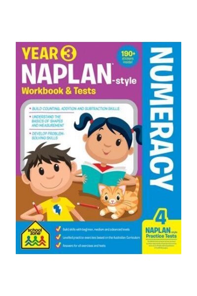 NAPLAN*-style Year 3 Numeracy Workbook & Tests