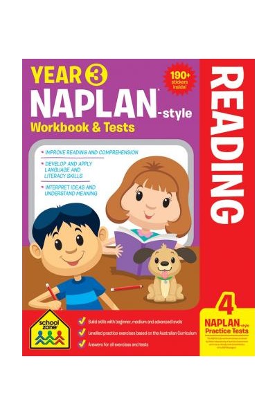 NAPLAN*-Style Year 3 Reading Workbook & Tests