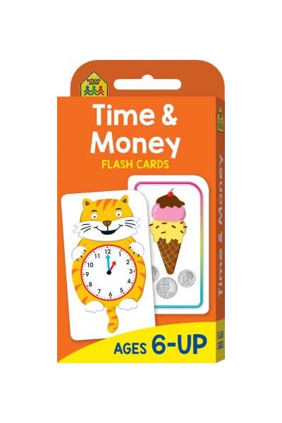 Time & Money Flash Cards