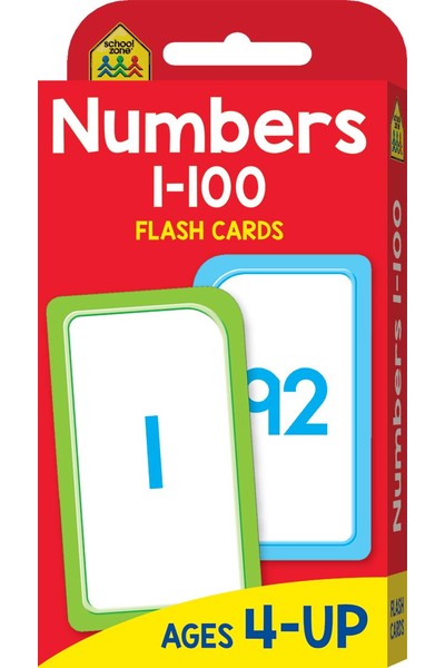 Numbers 1-100 Flash Cards