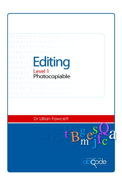 Cracking The ABC Code - Editing: Level 1