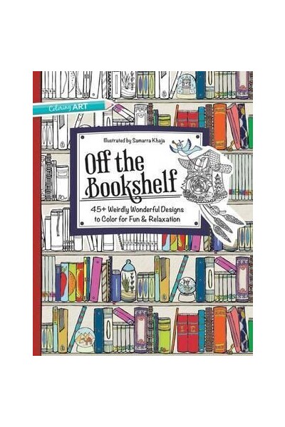 Off The Bookshelf Colouring Book
