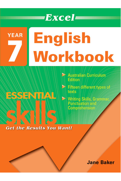 Excel Essential Skills: English Workbook - Year 7
