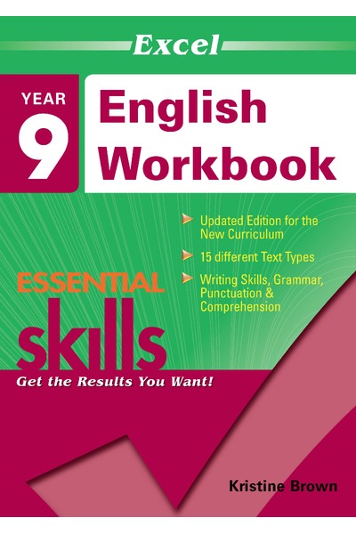 Excel Essential Skills: English Workbook - Year 9