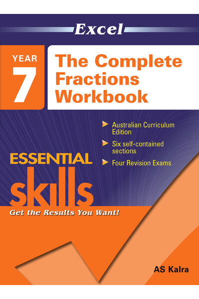 Excel Essential Skills: The Complete Fractions Workbook Year 7