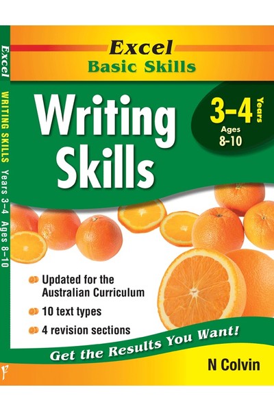 Excel Basic Skills - Writing Skills: Years 3-4