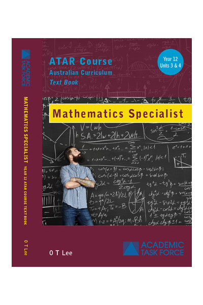 Year 12 ATAR Course Textbook - Mathematics Specialist (Previous Edition)