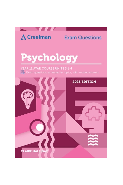 Creelman Exam Questions 2025 - Psychology: ATAR Course Units 3 & 4 (Year 12)
