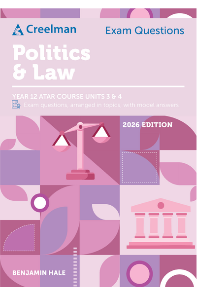 Creelman Exam Questions 2026 - Politics & Law ATAR Course Units 3 & 4 (Year 12)