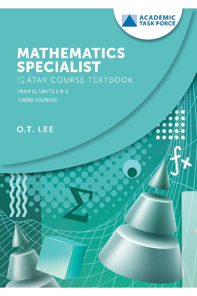 Year 11 ATAR Course Textbook - Mathematics Specialist (Third Edition)