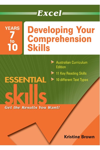 Excel Essential Skills - Developing Your Comprehension Skills Years 7-10
