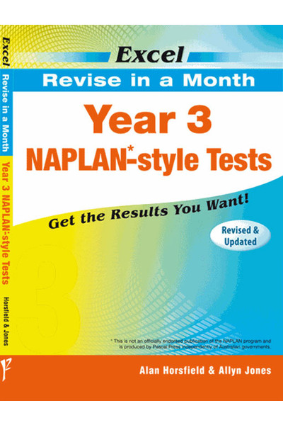 Excel - Revise in a Month - NAPLAN*-style Test: Year 3