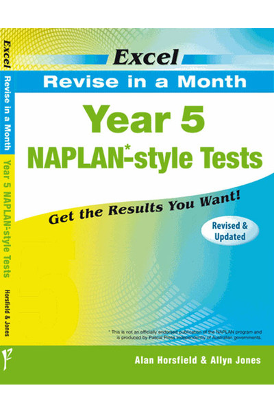 Excel - Revise in a Month - NAPLAN*-style Test: Year 5