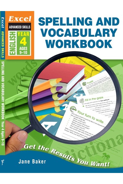 Excel Advanced Skills - Spelling and Vocabulary Workbook: Year 4