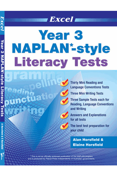 Excel - NAPLAN* Style Literacy Test: Year 3