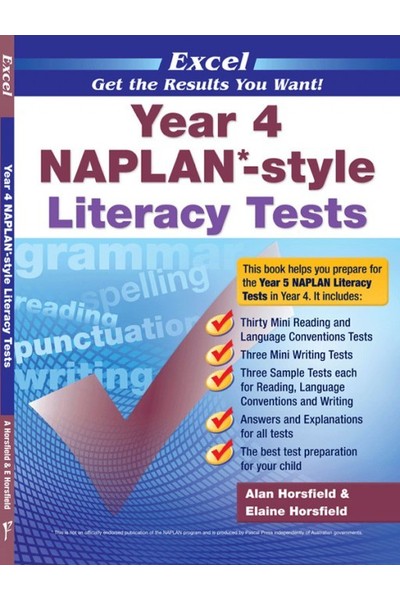 Excel - NAPLAN* Style Literacy Test: Year 4
