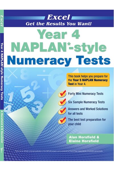 Excel NAPLAN* Style Numeracy Tests - Year 4