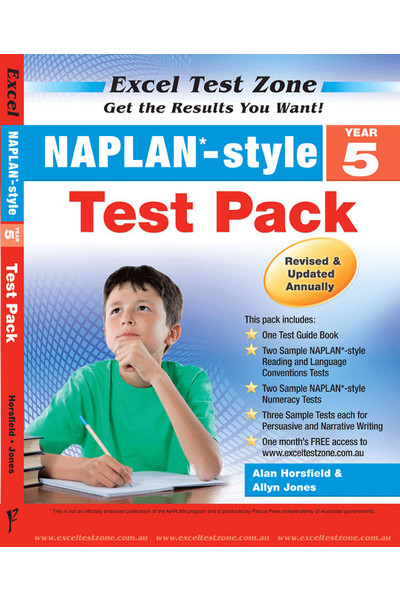 Excel Test Zone - NAPLAN*-style Test Pack: Year 5