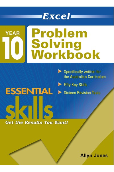 Excel Essential Skills: Problem Solving Workbook: Year 10