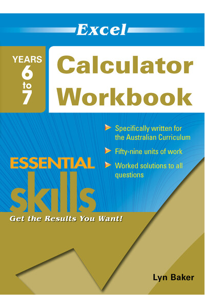 Excel Essential Skills - Calculator Workbook: Years 6-7