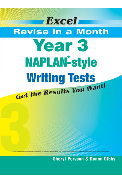 Excel - Revise in a Month - NAPLAN*-style Writing Tests: Year 3