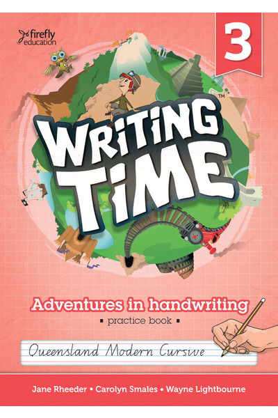 Writing Time - Student Practice Book: QLD Fonts (Year 3)