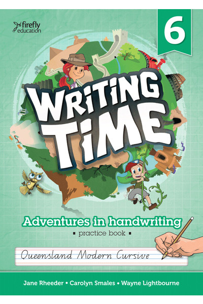 Writing Time - Student Practice Book: QLD Fonts (Year 6)