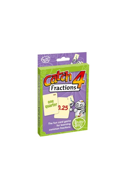 Catch 4 Fractions Card Game