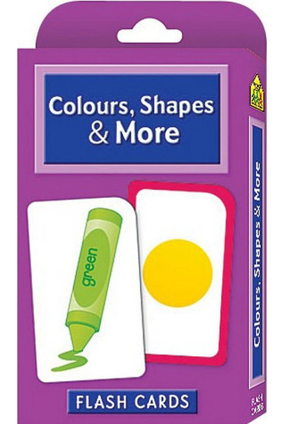 Colours, Shapes & More Flash Cards