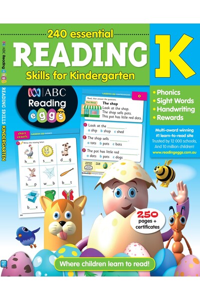 ABC Reading Eggs - Reading Skills Kindergarten