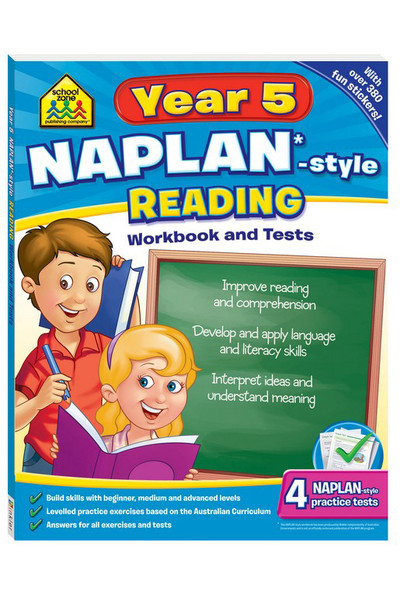 School Zone NAPLAN-Style Workbook and Tests - Year 5: Reading