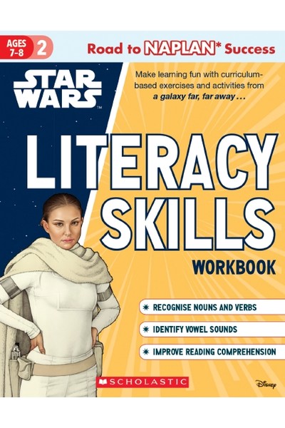 Road to NAPLAN Success: Level 2 - Star Wars Literacy Skills Workbook