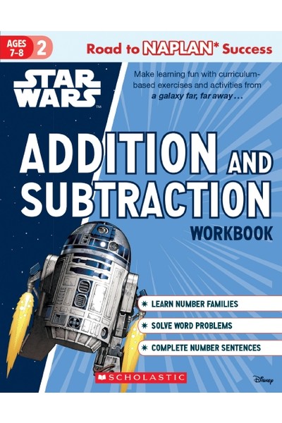 Road to NAPLAN Success: Level 2 - Star Wars Addition and Subtraction Workbook