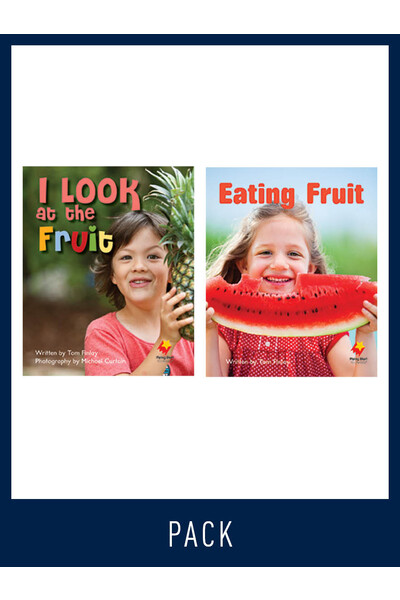 Flying Start to Literacy: Guided Reading - I Look at the Fruit & Eating Fruit - Level 1(Pack 6)