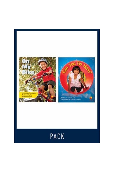 Flying Start to Literacy: Guided Reading - On My Bike & Can You Go Here? - Level 2 (Pack 4)