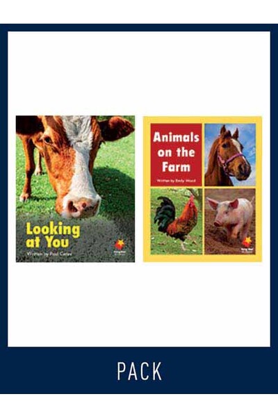 Flying Start to Literacy: Guided Reading - Looking at You & Animals on the Farm - Level 2 (Pack 7)