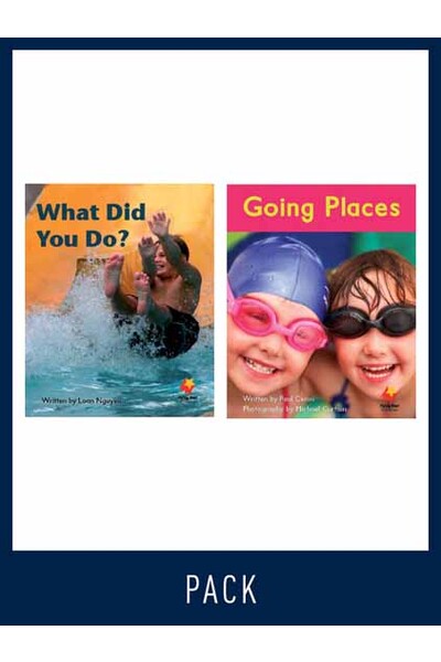 Flying Start to Literacy: Guided Reading - What Did You Do? & Going Places - Level 2 (Pack 8)