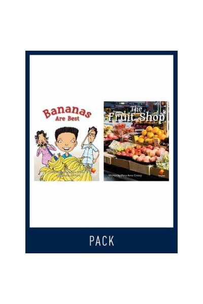 Flying Start to Literacy: Guided Reading - Bananas are Best & The Fruit Shop - Level 3 (Pack 2)