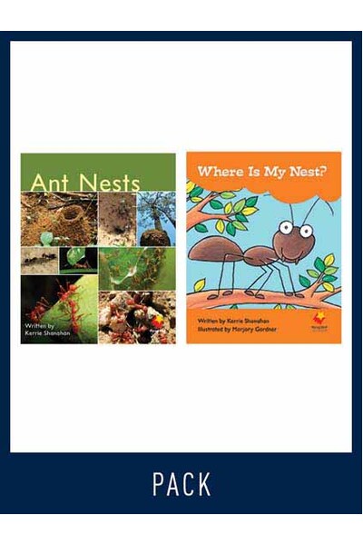 Flying Start to Literacy: Guided Reading - Ant Nests & Where is My Nest? - Level 5 (Pack 3)