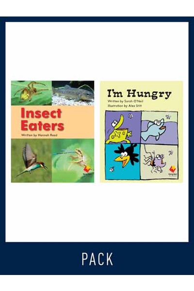 Flying Start to Literacy: Guided Reading - Insect Eaters & I'm Hungry - Level 13 (Pack 3)