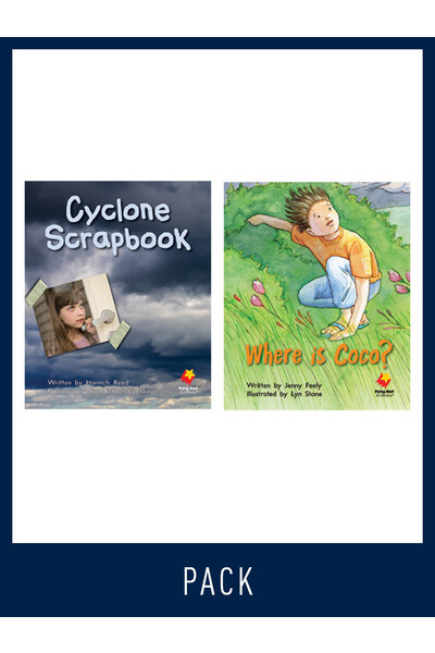 Flying Start to Literacy: Guided Reading - Cyclone Scrapbook & Where is Coco? - Level 14 (Pack 1)