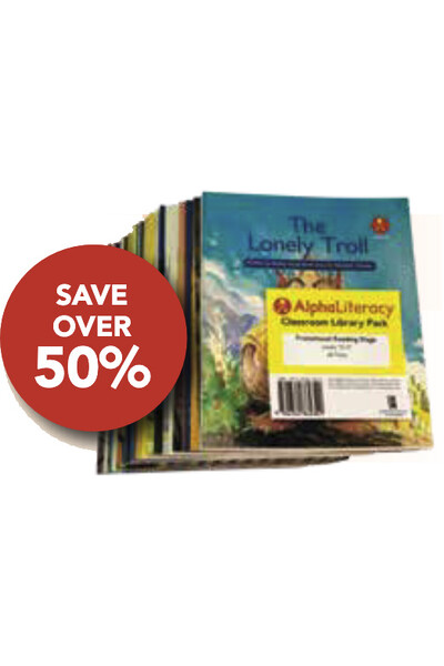 AlphaLiteracy Take Home Book Mega Value Packs Transitional Pack Levels 12-17