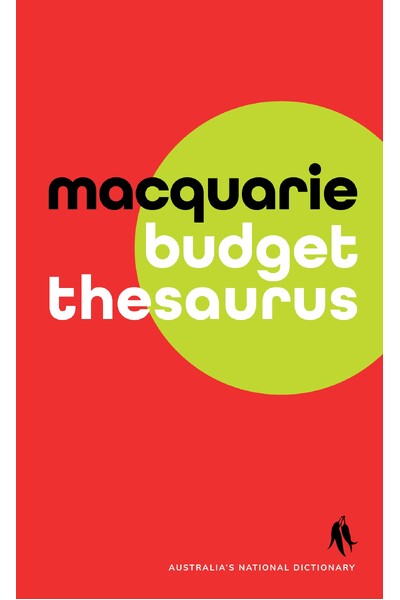 Macquarie Thesaurus - 181x112 Budget (9th Edition)
