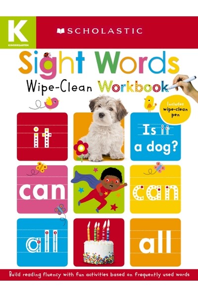 Wipe-Clean Workbook - Kindergarten Sight Words