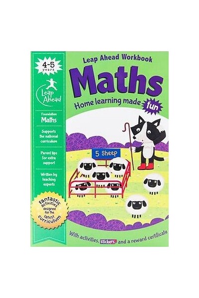 Leap Ahead Workbook- Maths (Age 4-5)